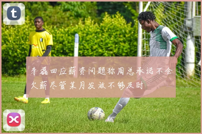 李磊回应薪资问题称周总承诺不会欠薪尽管某月发放不够及时