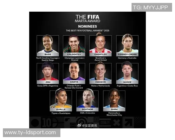 IFFHS年度最佳女足球员候选名单揭晓邦马蒂普特拉斯玛塔凯莉争夺荣誉 IFFHS年度最佳女足球员候选名单揭晓邦马蒂普特拉斯玛塔凯莉争夺荣誉